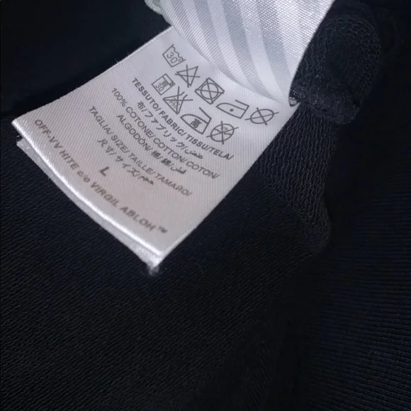 Off white graphic crew neck pullover - Picture 5 of 8